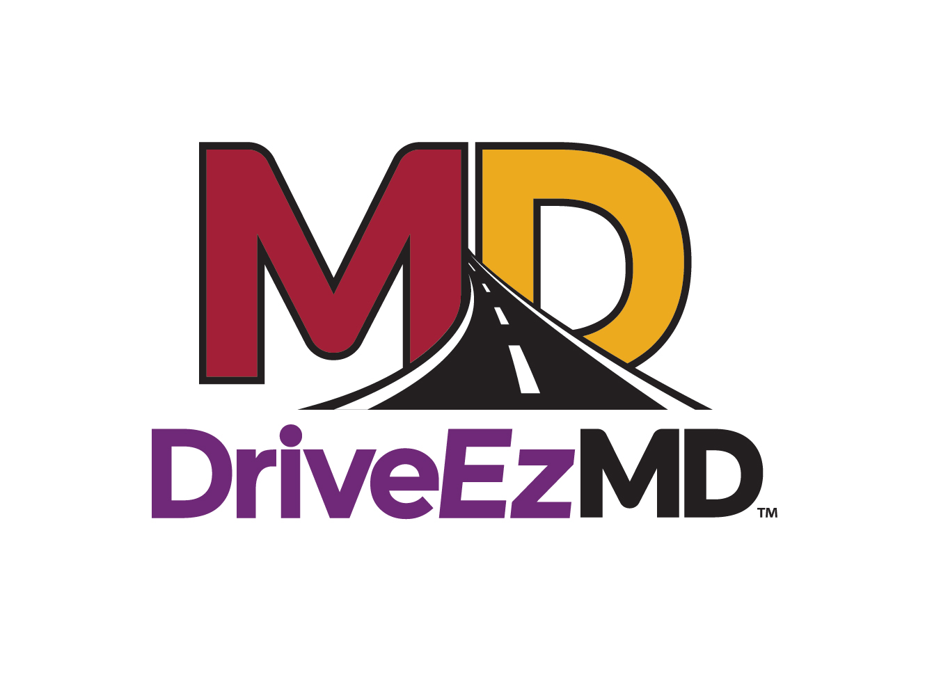 DriveEzMD Primary Logo Color